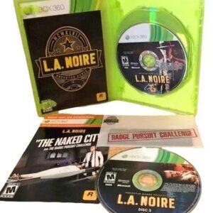 L.A. Noire X Box 360 Complete Set